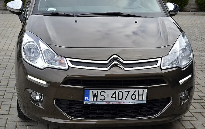 Citroen C3 cena 24500 przebieg: 45000, rok produkcji 2013 z Siedlce małe 154